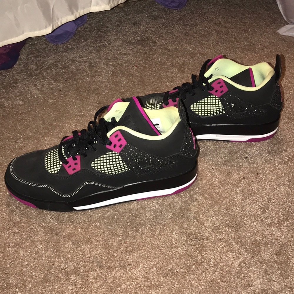 AIR JORDAN 4 RETRO 30TH GG (GS) "FUCHSIA